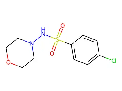 4-Chloro-N-morpholinobenzenesulfonamide structure