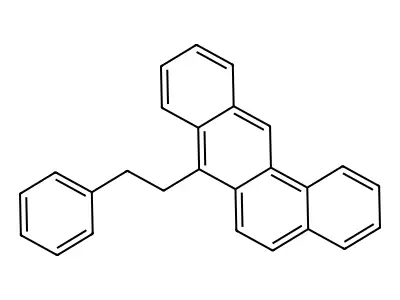 4-(4-((3-Bromophenyl)amino)phthalazin-1-yl)phenol structure