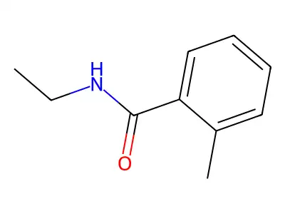 N-ethyl-2-methylbenzamide structure