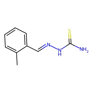 [(2-Methylphenyl)methylideneamino]thiourea structure