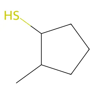 2-Methylcyclopentanethiol structure