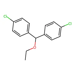 1-Chloro-4-[(4-chlorophenyl)-ethoxymethyl]benzene structure
