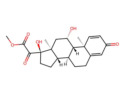 Methyl prednisolonate structure
