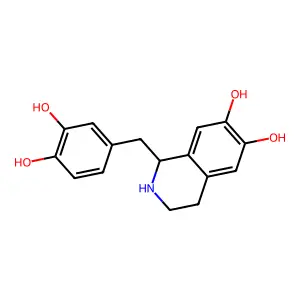 (R)-Norlaudanosoline structure