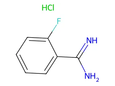 2-Fluorobenzamidine structure