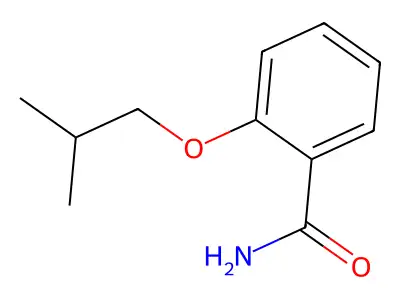 2-(2-Methylpropoxy)benzamide structure