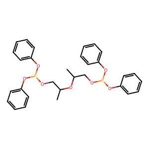 1,1'-Dimethyl-2,2'-oxydiethylene bis(diphenyl phosphite) structure