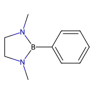 1,3,2-Diazaborolidine, 1,3-dimethyl-2-phenyl- structure