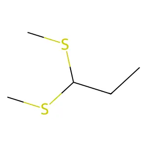 3-Ethyl-2,4-dithiapentane structure