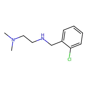 N'-(2-chlorobenzyl)-N,N-dimethylethane-1,2-diamine structure