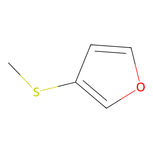 Furan, 3-(methylthio)- structure