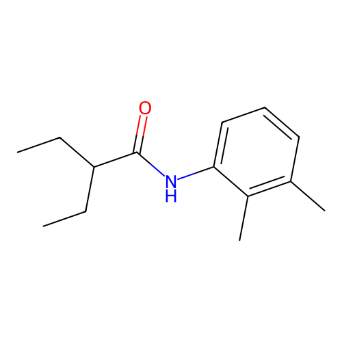 N-(2,3-dimethylphenyl)-2-ethylbutanamide structure