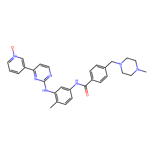 Imatinib (Pyridine)-N-oxide structure