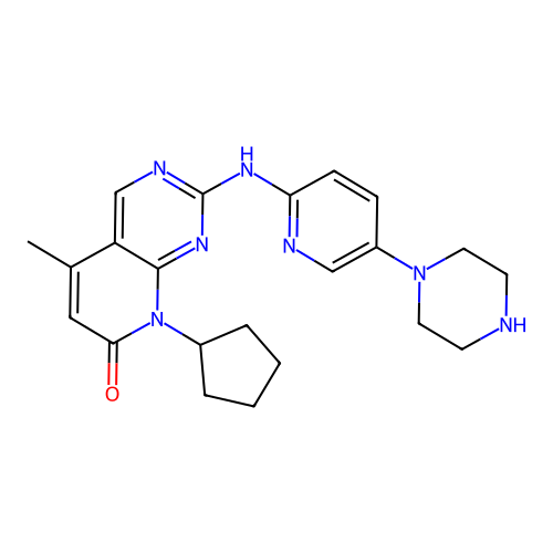 6-Desacetyl Palbociclib structure