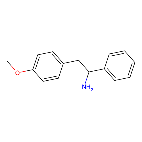 Phenethylamine, 4-methoxy-alpha-phenyl- structure