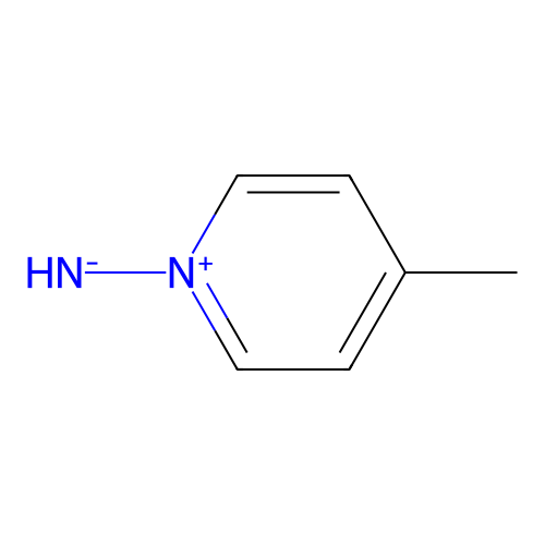 (4-Methylpyridin-1-ium-1-yl)azanide structure
