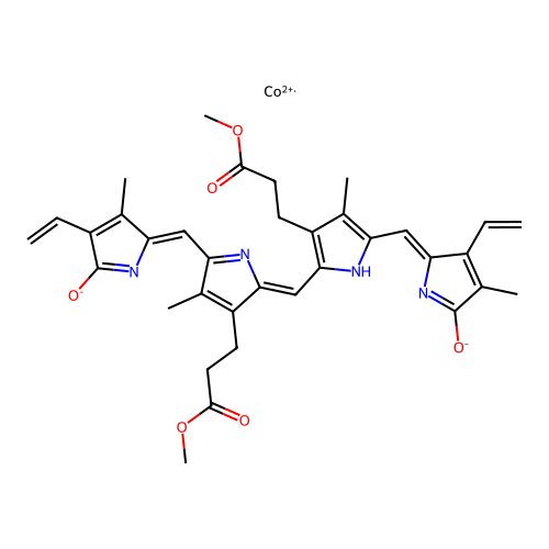 Biliverdin IX alpha dimethyl ester structure