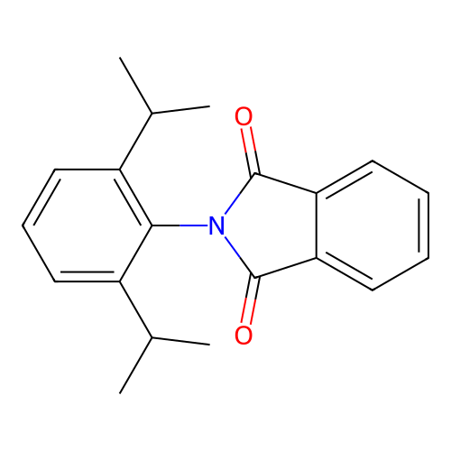 2-(2,6-Diisopropyl-phenyl)-isoindole-1,3-dione structure