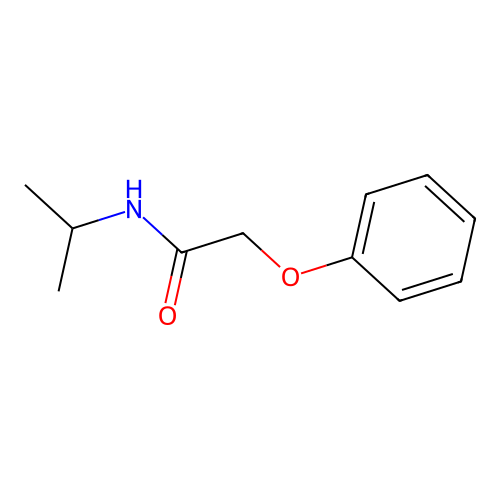 2-phenoxy-N-propan-2-ylacetamide structure