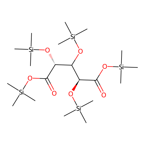 Ribaric acid, TMS structure