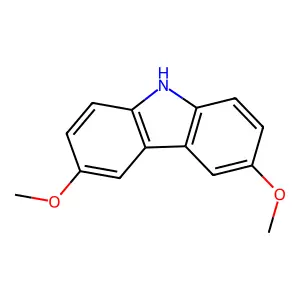 3,6-Dimethoxy-9H-carbazole structure