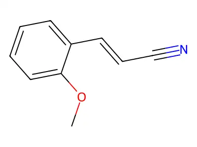 3-(2-Methoxyphenyl)prop-2-enenitrile structure