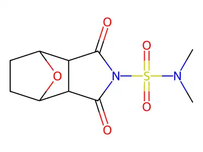 N,N-Dimethyl-1,3-dioxooctahydro-2H-4,7-epoxyisoindole-2-sulfonamide structure