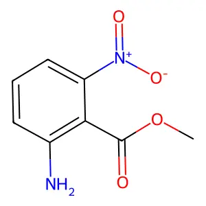 Methyl 2-amino-6-nitrobenzoate structure