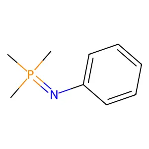 Benzenamine, N-trimethylphosphoranylidene)- structure