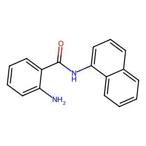 2-amino-N-(naphthalen-1-yl)benzamide structure