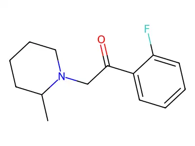 1-(2-Fluorophenyl)-2-(2-methylpiperidin-1-yl)ethan-1-one structure