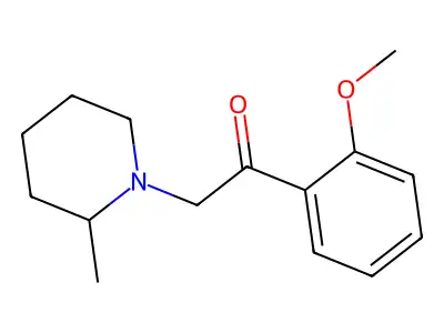 1-(2-Methoxyphenyl)-2-(2-methyl-1-piperidinyl)ethanone structure