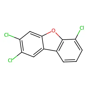 2,3,6-Trichlorodibenzofuran structure