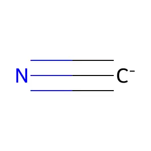 氰离子 structure