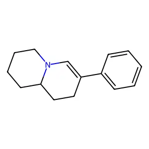 7-Phenyl-1,3,4,8,9,9a-hexahydro-2H-quinolizine structure