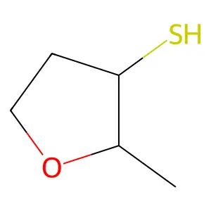 Tetrahydro-2-methyl-3-furanthiol structure