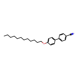 4'-(十二烷氧基)[1,1'-联苯]-4-甲腈 structure
