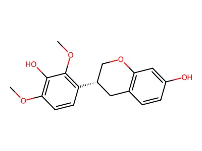 (-)-Mucronulatol structure