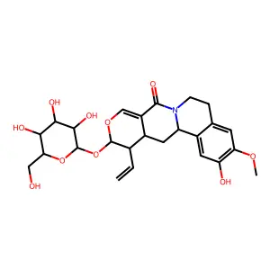 Isoalangiside structure