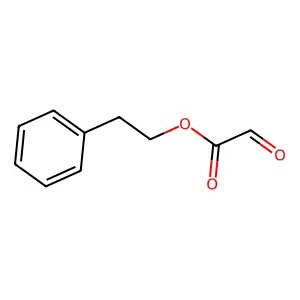 2-Phenylethyl oxoacetate structure