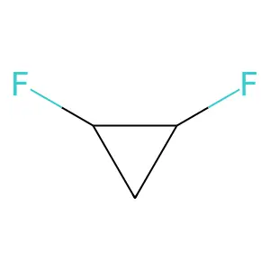 1,2-Difluorocyclopropane structure