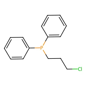 Phosphine, (3-chloropropyl)diphenyl- structure