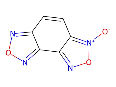 Furazanobenzofuroxan structure