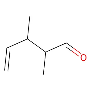 2,3-Dimethylpent-4-enal structure