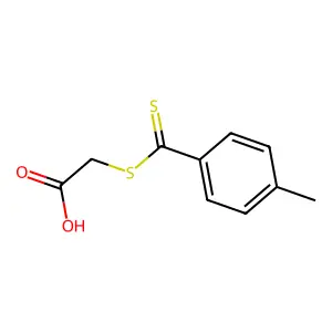 Acetic acid, [[(4-methylphenyl)thioxomethyl]thio]- structure