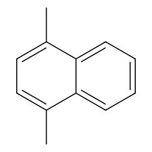 1,4-二甲基萘 structure