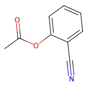 2-Cyanophenyl acetate structure