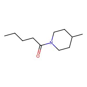 1-(4-Methylpiperidin-1-yl)pentan-1-one structure