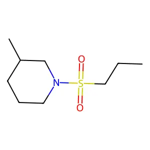3-Methyl-1-(propane-1-sulfonyl)piperidine structure