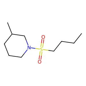 1-(Butane-1-sulfonyl)-3-methylpiperidine structure